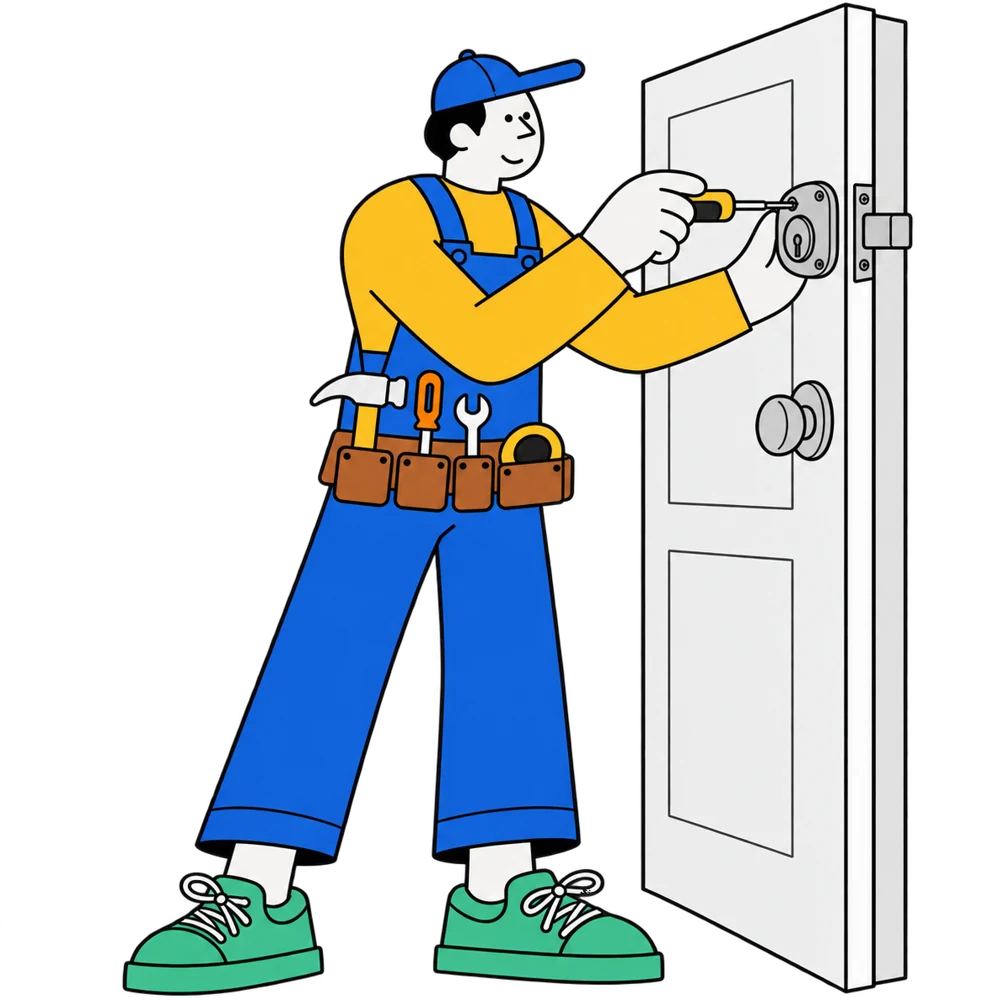Lock installation