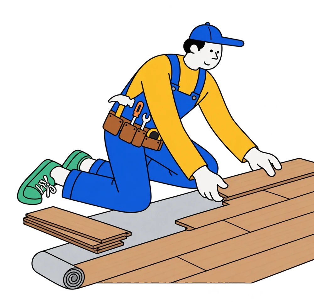 Hardwood flooring