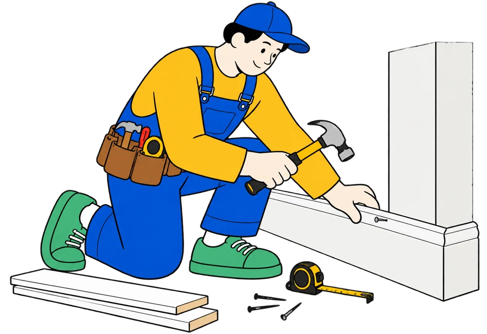Baseboard installation